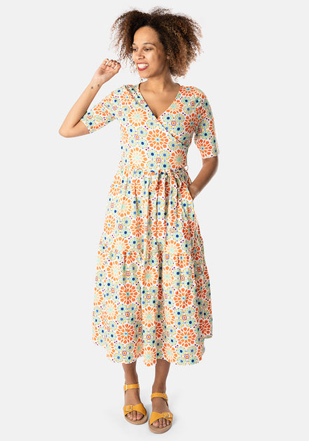 Boden juliette hot sale jersey midi dress