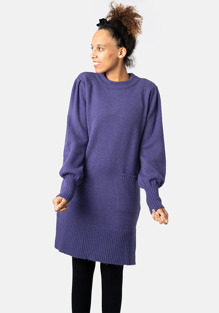 Light purple shop sweater dress