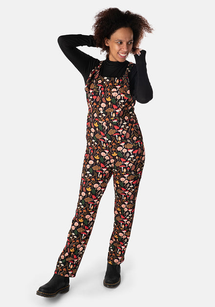 Jordan Mushroom & Toadstool Print Dungaree – Popsy Clothing
