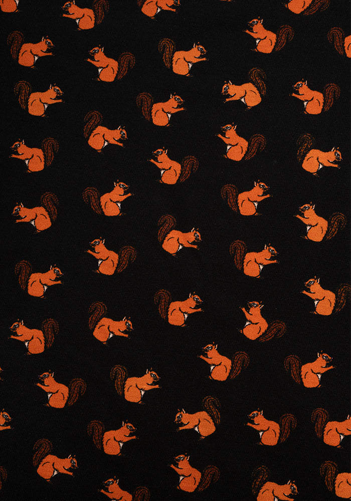 Abel Squirrel Print Cotton Dress