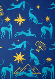 Children's Egyptian Dog Print T-Shirt (Akila)