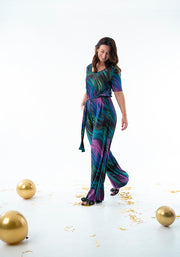 Altair Inky Swirl Print Jumpsuit