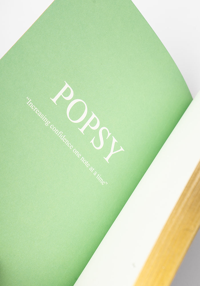 Popsy Bookshelf Print Notebook