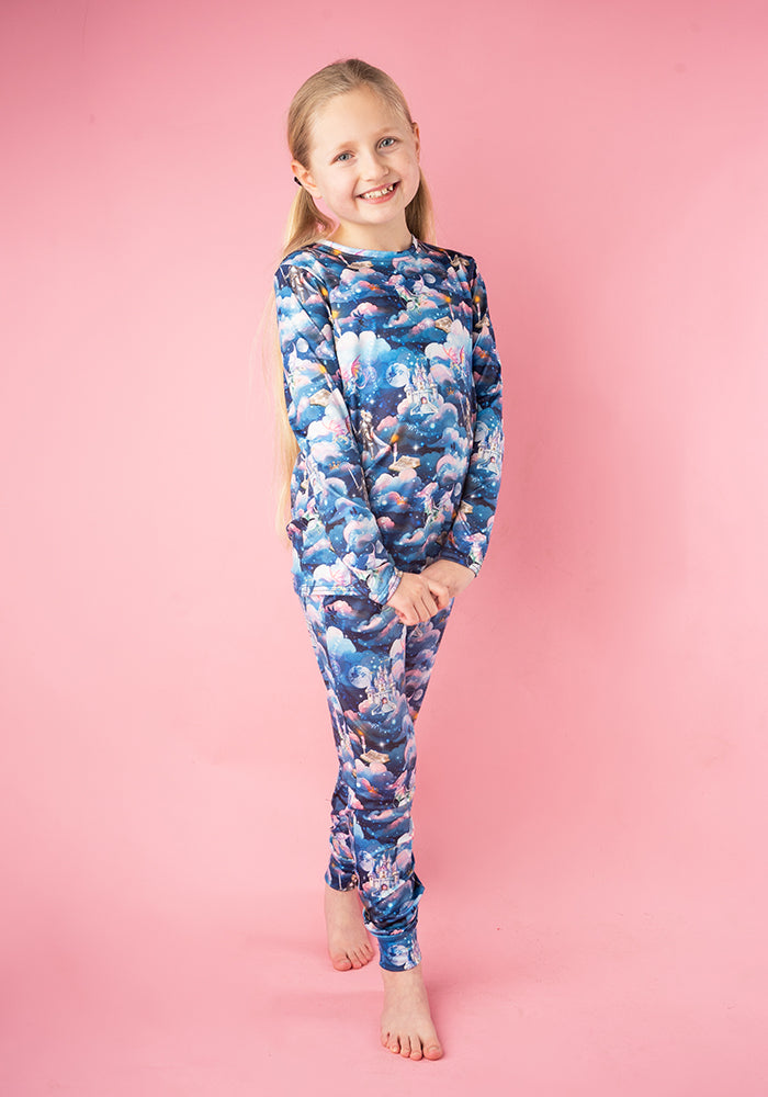 Children's Bedtime Story Print Pyjama Set (Elsie)