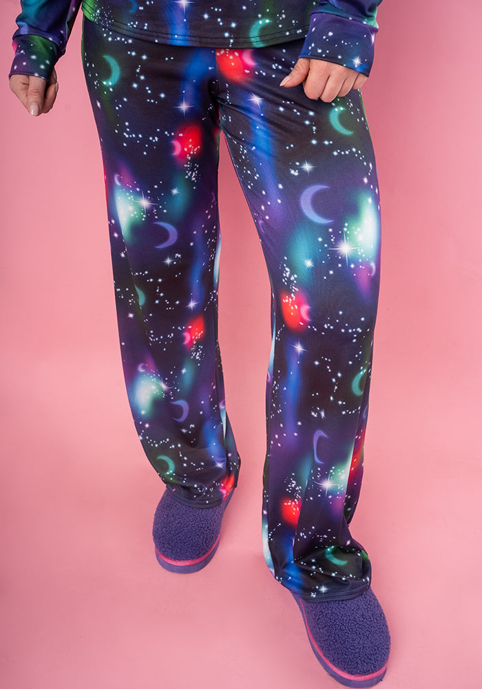 Cosima Galaxy Print Pyjama Set