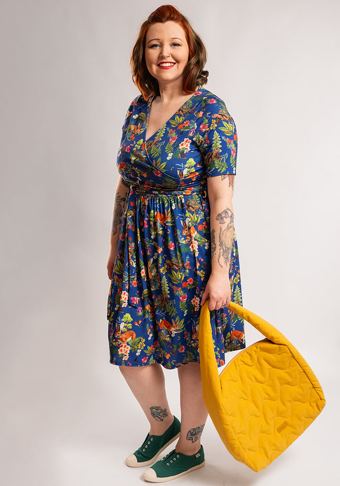 Harriet Hare & Tortoise Print Dress