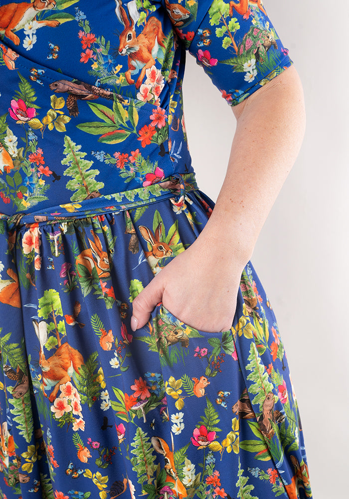 Harriet Hare & Tortoise Print Dress