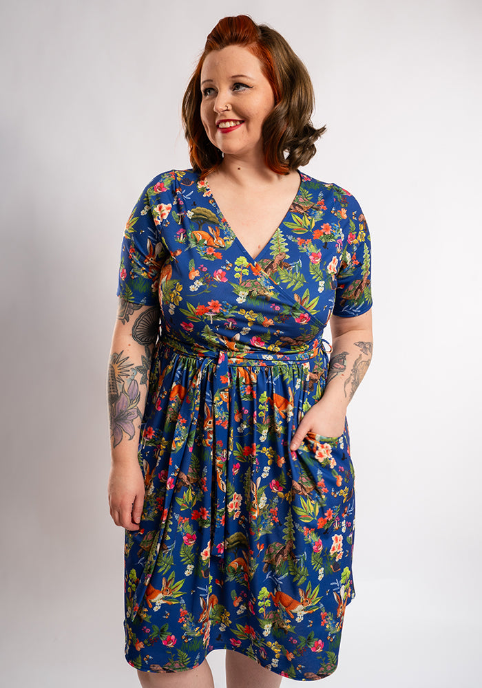 Harriet Hare & Tortoise Print Dress