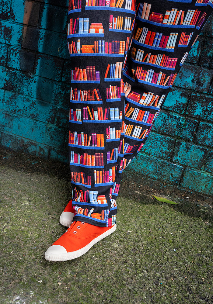 Jordan Bookshelf Print Dungaree