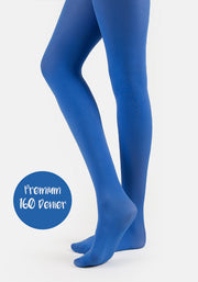 Premium 160 Denier Tights Limoges Blue