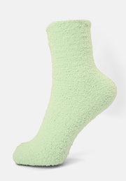 Mint Fluffy Socks