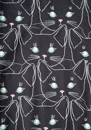 Rene Cat Face Print Popsy Leggings