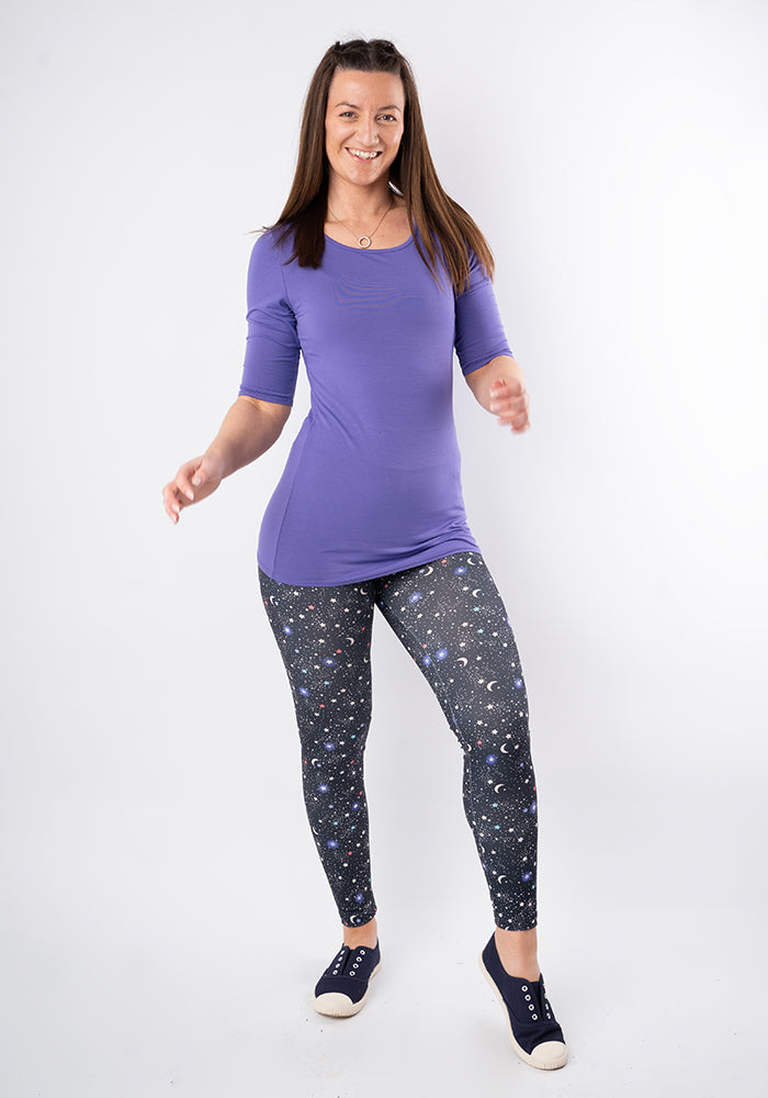 Rene Ditsy Star Print Popsy Leggings