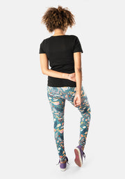 Rene Teacups Print Popsy Leggings