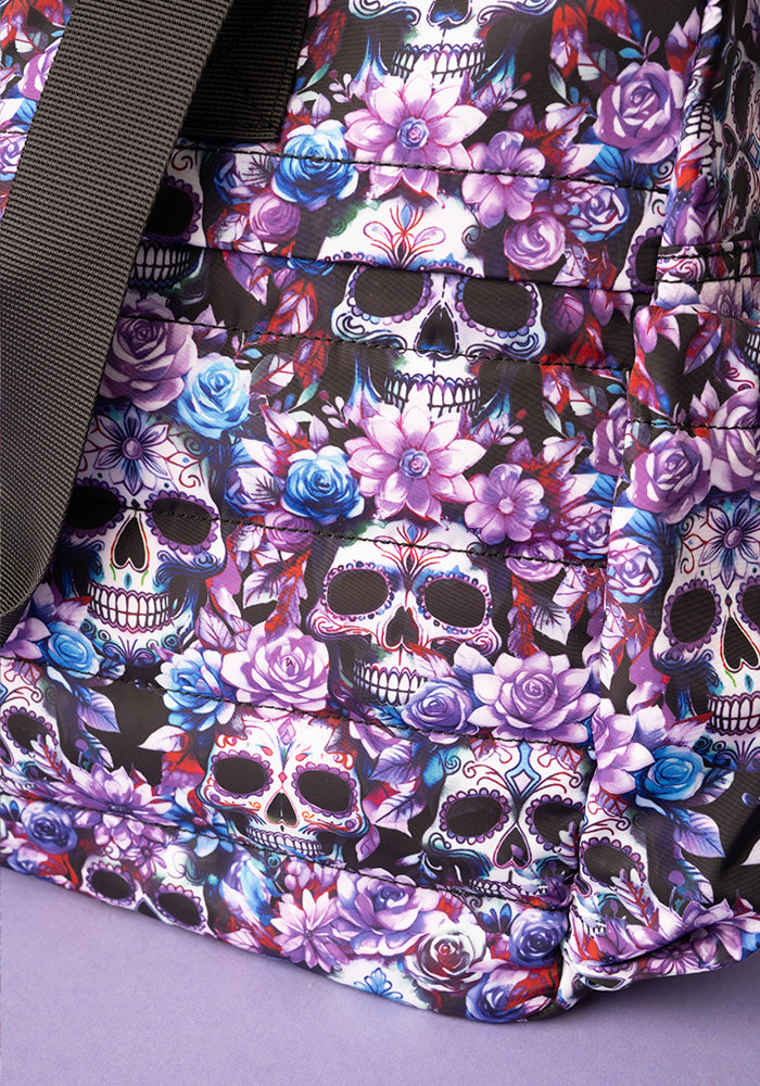 Skull Print Holdall