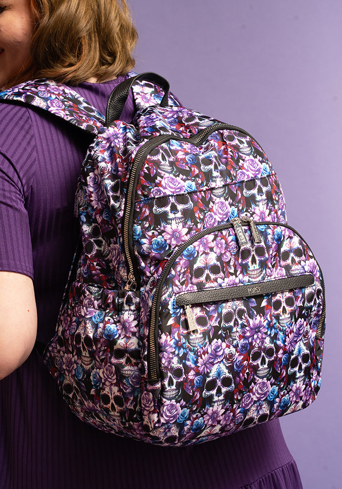 Skull Print Popsy Rucksack