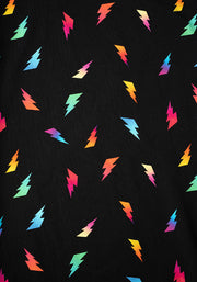 Lightning Bolt Print Children's T-Shirt (Stormy)