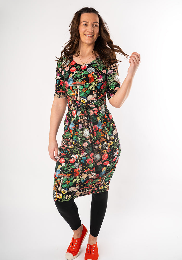 Tarrant Wonderland Print Cotton Dress