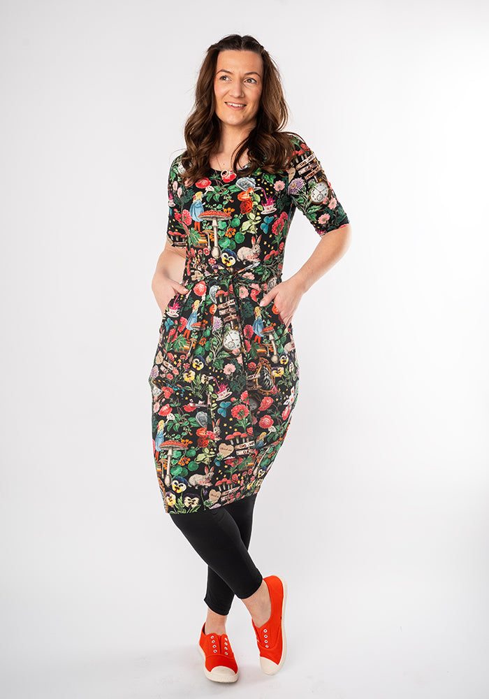 Tarrant Wonderland Print Cotton Dress