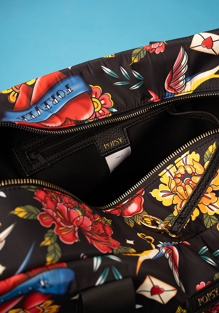 Tattoo Print Holdall