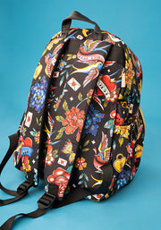 Tattoo Print Popsy Rucksack