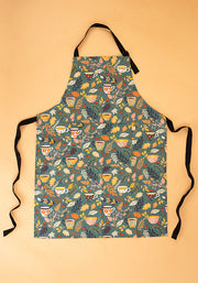 Tea Cup Print Popsy Apron