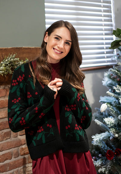 Holly & Berry Knit Cardigan