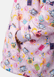 Popsy Pop-On Oversize Slouchy Print Hoodie